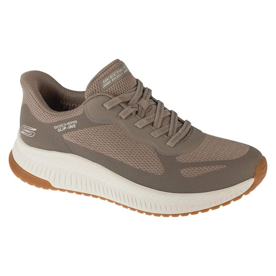 Skechers سكيتشرز Slip-Ins: Bobs Squad 4 - Staple Look 117624-TPE للنساء، أحذية رياضية رمادية - رمادي - مشاهدة 1