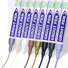 GuangNa 8 Colors Waterproof Tile Grout Pen, Wall Gap Pen, White, Black, Gray, Suitable For Tile Floor Bathroom, Stain Removal Gap Repair Tool - Grout Pen - View 12