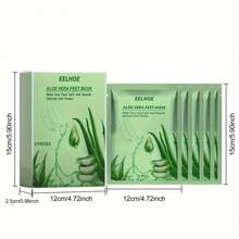 EELHOE 5 buah Masker Kaki Lidah Buaya, Melembapkan, Menghidrasi, Mengelupas, Mengencangkan, Membersihkan dan Melembutkan - 5 buah - View 5