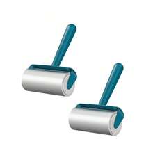 2 Rolls Tear-Off Lint Roller, Strong Adhesive Pet Hair Removal Roller, Multi-Purpose Adhesive Roller For Clothing, Sofa, Carpet, Dust And Fuzz Cleaning - 10 cm - View 8