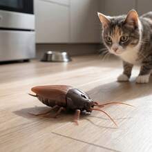 Infrared Remote Control Fake Cockroach Toy, Prank Insect, Scary Trick Insect For Party, Prank Toy - Brown - View 4