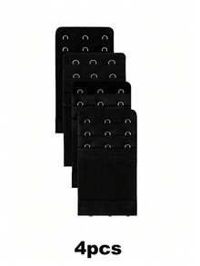 Juego de 3/4 piezas de Extensor de Sujetador (Tipo Extendido), Accesorios de Lencería, Banda Elástica, Ajustable, Extensor de Sujetador, Gancho Trasero de Sujetador - Multicolor - Ver 12