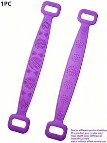 3/2/1pc Sikat Eksfoliasi Tubuh Silikon, Penggosok Mandi dengan Tali dan Gagang Ekstra Panjang, Cocok untuk Eksfoliasi Punggung dan Pembersihan Tubuh, Perlengkapan Kamar Mandi, Wajib Dibawa Saat Bepergian - MultiWarna - View 12