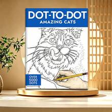 1PC,DOT TO DOT Digital Connected Drawing Book, 20+Sheets, Over 5000 Points Can Be Connected, A Fun, Relaxing Activity For All Ages) (Dot-To-Dot Puzzle Collection) - Single Piece - View 4