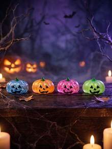 1 buah Mainan Remas Halloween, Mainan Penghilang Stres Kepala yang Menyenangkan, Hadiah Halloween (Model Acak) - MultiWarna - View 3