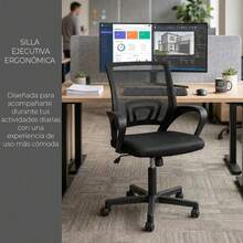 Office Chair - Black - View 2