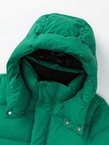 Balabala Kids Down Jacket Warm Winter Outerwear For Boys & Girls - Emerald Green - View 6