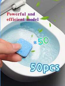 12pcs Automatic Toilet Cleaner Tablets, Remove Urine Stains And Yellow Stains, Toilet Freshener - 彩色 - 查看 16
