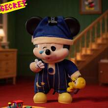Miniso Non-Plush Filled Disney Mickey Mouse OOTD Figure Pendant, Daily Outfit Style, Exquisite Craft, Great For Backpack & Keyring Ornament, Best Birthday Gift(1 PC Random Delivery) - Multicolor - View 8