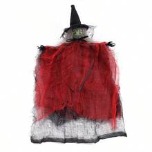 3pcs Halloween Party Decorations Hanging Ornaments, Halloween Scary Witch Hanging Ghost Decor, Haunted House Party Props Hanging Decorations - Multicolor - View 4