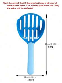 Cat Litter Scoop, Durable Plastic Cat Litter Sieve Scoop, Non Stick Surface, Used For Cat Litter Screening And Cleaning Tools - View 2