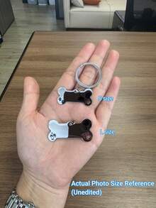 Cute Dog Tags Personalized Customization, Custom Bone-Shaped Dog Tags, Dog Name Tags, Dog Collar Tags, Puppy Tags, Custom Stainless Steel Pet ID Tags - Multicolor - View 7