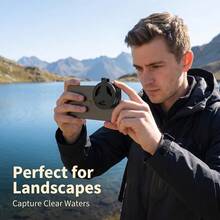 52mm Magnetic Polarizing Filter Set For Smartphone, Ultra-Thin Multi-Layer Coated Circular Polarizer, Anti-Reflection Lens Protector For Smartphone Photography - A - View 9
