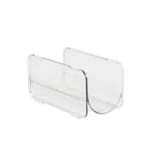 1/2pcs Stackable PET Curling Iron Storage Rack Hair Styling Tool Organizer - Clear - View 8