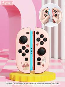 Ayotu مناسب لجهاز Switch 2 الجديد 2025، غلاف وحدة التحكم بنمط الأرنب والوردة والنجمة، مجموعة تشمل بطانية حماية، حقيبة تخزين، بطانية حماية لوحدة التحكم Joy-Con وإكسسوارات متعددة الأنماط الأخرى، خيار مثالي كهدية للعودة إلى المدرسة - مشاهدة 15
