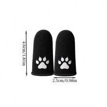 Cat Paw Gaming Finger Sleeves With Storage Case, Cute Paw Pattern Thumb Sleeves, High Sensitivity Breathable Anti-Slip Finger Covers For Mobile Gaming - Pink - View 7