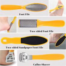 Set Perawatan Kaki, Termasuk Kikir Kaki, Pengangkat Kulit Mati, Parutan Kaki, Alat Pedikur, Unisex Untuk Dewasa dan Anak-anak, Kit Penghilang Kapalan SPA Salon Rumahan, Kikir Kaki Stainless Steel, Pembersih Kaki, Pemotong Kuku - Biru - View 8