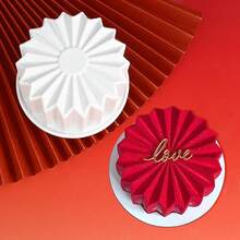 Nonstick Silicone Chocolate Mousse Mold, Reusable Round Cup Cake Candy Mold For Baking Dessert Treats (Round) - Multicolor - View 6