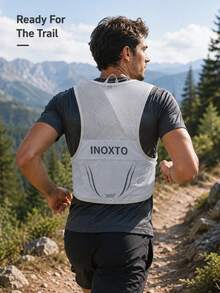 2pcs/Set Rompi Ransel Lari Trail Ringan Aneka Warna, Rompi Hidrasi dengan Kantong Elastis, Ransel Balap Slim Fit, Cocok untuk Pendakian Pendek, Lari Malam, dan Aksesoris Tas Olahraga Perjalanan Luar Ruangan - MultiWarna - View 4