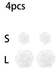 6/4/2pcs Women's Multi-Functional Clothing Buttons, Waistline Fastener Accessories For Short Sleeve Or Skirt Clothing - Tightening Clip - View 13