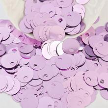 15mm Big Hole Flat Round Sequin Paillettes Large Hole 4mm PVC Loose Sequins And Spangles For Embroidery Applique Knitting Arts Crafts And Embellishment 210pcs/Bag 20g - 20 Grams - View 31