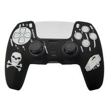 Compatible With PlayStation 5, Laser Engraved Design Game Protective Cover, Anti-Slip, Anti-Scratch, Anti-Sweat, Anti-Dust, Enhances Gaming Operation Feel And Experience - View 10