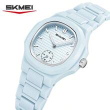 SKMEI 2678 Unisex Quartz Watch Octagon Shape ABS Case Strap 5ATM Waterproof Analog Hand Watch Multi Colors Wristwatch - one-size - View 15
