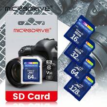 Kartu Memori SD Microdrive 16GB 32GB 64GB 128GB Kelas 10 U1U3 SDHC SDXC Kecepatan Baca Hingga 30-50MB/S Kecepatan Tulis 10-20MB/S Kartu Penyimpanan Flash untuk Kamera Laptop Komputer - View 8