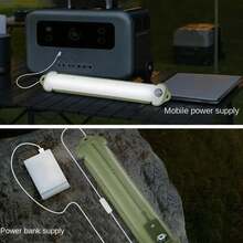 Luminária Inflável Recarregável para Acampamento Luz LED Portátil Camping - Bingo - luminaria inflavel - Visão 10