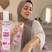 ZKZR Pink Berry Tone Brightening Body Spray, Even Skin Tone, Soothing & Moisturizing, Portable For Commute And Daily Use, Suitable For All Skin Types, Unisex Daily Skincare, 150ml - Hyaluronic Acid - View 6