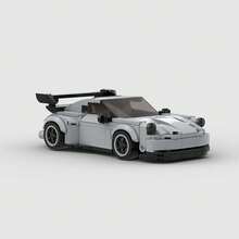 MIKEMENG 312/309/308/325/312/400 片經典 MOC 積木賽車套裝，成人 DIY 組裝汽車玩具模型，適合收藏，城市科技冠軍杯系列，適合作為生日、萬聖節、聖誕節送給男友、丈夫的禮物 - 型號 - 查看 4