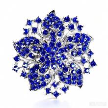 1pc Elegant Zinc Alloy Rhinestone Crystal Starfish Brooch, Christmas, Halloween, Valentine's Day Gift, High-End Apparel Accessory - Multicolor - View 13
