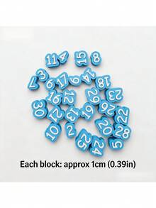 Digital Pencil Cap Set, Reusable Classroom Pencil Labels With Numbered Caps, Suitable For Teachers, School Supplies Organization, Pencil Tracking And Marking, Applicable For School, Office, Home Teaching Labeling System - Multicolor - View 3