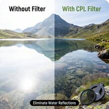52mm Magnetic Polarizing Filter Set For Smartphone, Ultra-Thin Multi-Layer Coated Circular Polarizer, Anti-Reflection Lens Protector For Smartphone Photography - A - View 8