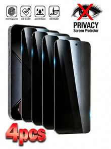CASECOPS 4Pcs Full Coverage Privacy Phone Screen Protector, Privacy Tempered Glass Film, Compatible With 18 Pro Max/18 Pro/17 Pro Max/17 Pro/17/16 Pro Max/16 Pro/16/15 Pro Max/14/13/12/11, Made Of 9H Tempered Glass, Essential Privacy Screen Protector For Daily Protection, Office, Home, Shockproof, Anti-Scratch Phone Screen Protector - 4Pcs - View 26