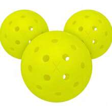 Paket 3 Bola Pickleball Franklin X-40 74MM, Cocok untuk Kompetisi, Tahan Lama, Penggunaan di Dalam/Luar Ruangan - MultiWarna - View 2
