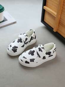 1 Pair Children's Autumn New Style Little Girls Soft Sole Fashion Versatile Outdoor Anti-Slip Casual Shoes - Black - View 1