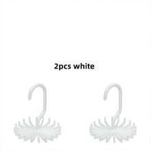 1/2/4/5pcs Random Color 360 Rotating Closet Organizer, Multi Functional Tie Scarf Belt Hanger With Claws For Wardrobe Storage, Bedroom Organization, Home Storage, Tie Rack, Scarf Holder, Belt Organizer,Clothes Accessories Storage Bathroom Organizers - Multicolor - View 13