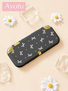 Ayotu 適用於 Switch/Switch OLED/Switch Lite 極簡蝴蝶結與波點圖案遊戲主機外殼及配件,套裝包含保護殼、收納袋、底座外殼、控制器保護套及多款配件可供選擇,返校禮物/生日禮物/週年禮物 - 查看 26