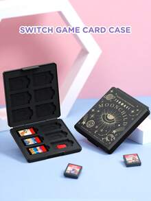 Ayotu Suitable For 2025 New Switch2 Eye & Moon & Star Pattern Game Console Shell And Accessories, Compatible With Switch2 7.9-Inch Protective Case. Package Includes Protective Case, Storage Bag, Dock Shell, Console Dust Cover, Game Storage Card Box, Joy-Con Controller Protective Sleeve And Other Multiple Style Accessories To Choose From, Ideal For Back To School Gift, Birthday Gift And Game Enthusiasts. - View 17