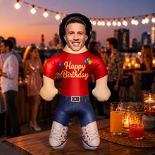 1 pieza Accesorio inflable personalizado de moldeo por soplado, inflable personalizado para despedida de soltera y fiesta de despedida, regalo de cumpleaños único, idea para cumpleaños - Multicolor - Ver 5