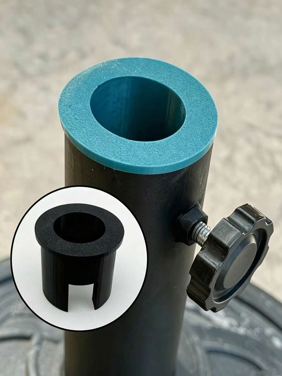 Parasol Stabilizer With 35Mm Inner Diameter And 54Mm Outer Diameter Umbrella Pole Fixing Sleeve/Base Adapter Windproof Reinforcement Accessory For Outdoor Patio Garden Pool Camping Table Umbrellas - Multicolor - View 1