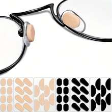 5pcs/1pc Soft Nose Pads - Anti-Slip Design, Replaceable Anti-Slip High Pressure Nose Pads For Glasses And Fashion Eyewear, Anti-Slip Nose Pads Glasses Heightening Nose Pads, Eyewear Accessories, Super Soft EVA Foam Glasses Nose Pads | 1.5mm Anti-Slip Anti-Crease | Pressure Relief Bridge Pads | Self-Adhesive, Suitable For All Glasses - View 12