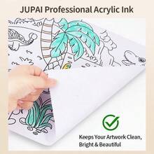 1pc Dual-Tip Acrylic Marker Set, Soft Tip & Fine Tip Water-Based Acrylic Pens For Students, Hand Drawing, Graffiti, Stone Painting, DIY Photo Album, Planner, Greeting Card, Hand- Poster, Art Painting, Waterproof, Non-Bleeding, Layerable - Double-ended Marker - View 4