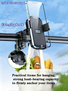 Anti-Shake Anti-Vibration Portable Electric Scooter Phone Holder - Multicolor - View 2