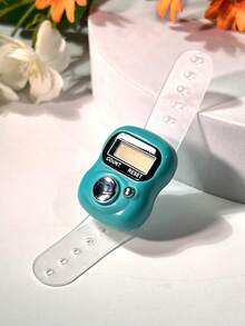 Mini Electronic Finger Counter/Ring-Style Manual Tally Counter, Manual Press People Counting Device, Random Color Tasbih, Compact And Cute, Easy To Use, Simple Operation, Suitable For Knitting Counting, Prayer Counting, Etc. - Multicolor - View 28