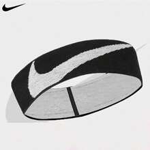 Ikat Kepala Penyerap Keringat Nike, Ikat Kepala Olahraga Unisex untuk Bola Basket, Tenis, Lari, dan Kebugaran - N.N1000579010OS - View 1