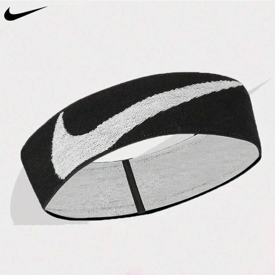 Ikat Kepala Penyerap Keringat Nike, Ikat Kepala Olahraga Unisex untuk Bola Basket, Tenis, Lari, dan Kebugaran - N.N1000579010OS - View 1