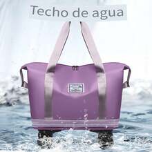 Rolling Travel Bags - Purple - View 4
