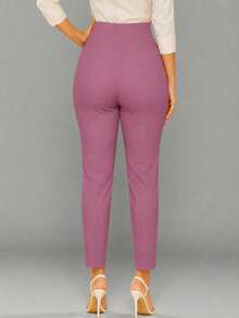 Women Pants - Dusty Pink - View 3